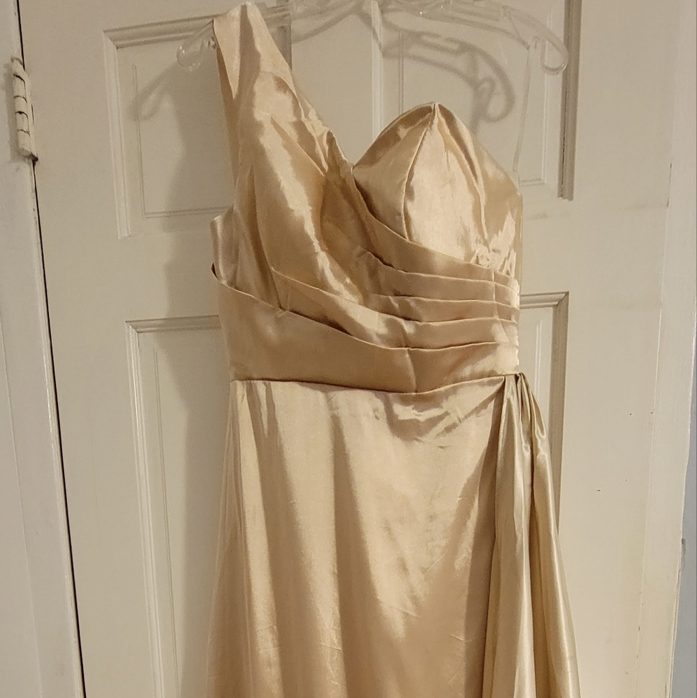 One Shoulder Bridesmaid Dress for Wedding